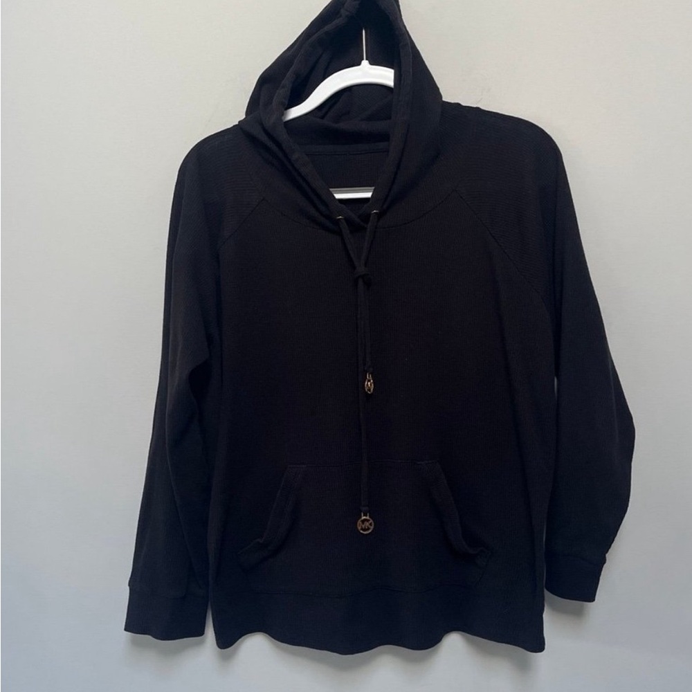 Michael Kors Black Hooded Sweatshirt XL